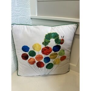 Eric‎ Carle throw pillow HUNGRY CATERPILLAR  18"X18"